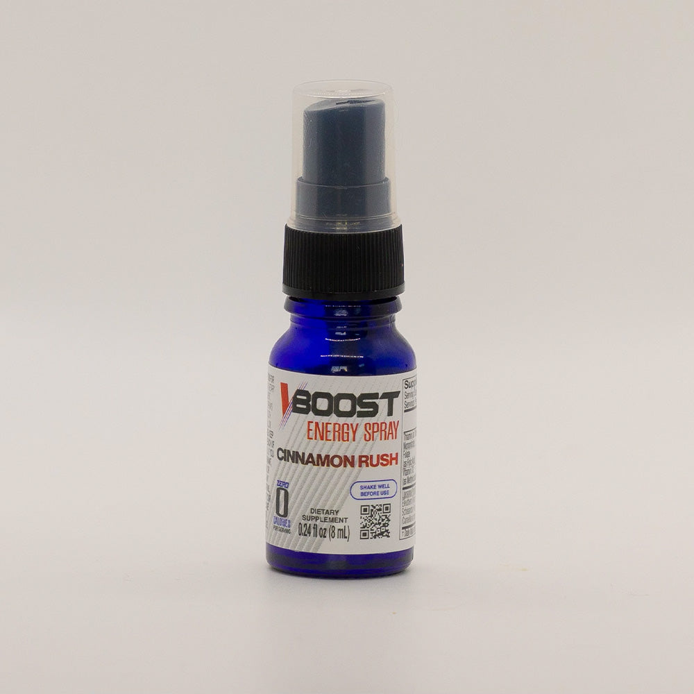 1 Bottle — Vboost Energy Spray — 7 servings at 0.99¢ per serving.