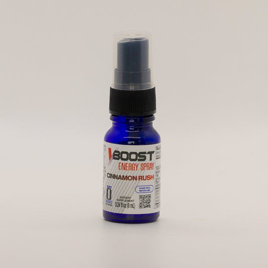 1 Bottle — Vboost Energy Spray — 7 servings at 0.99¢ per serving.